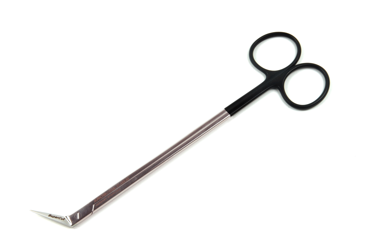 Potts-Smith Vascular Scissors, Supercut, Standard Pattern, Blunt Tips, 7 1/2" (19.0 Cm), 25 Degree Angle